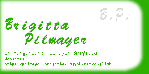 brigitta pilmayer business card